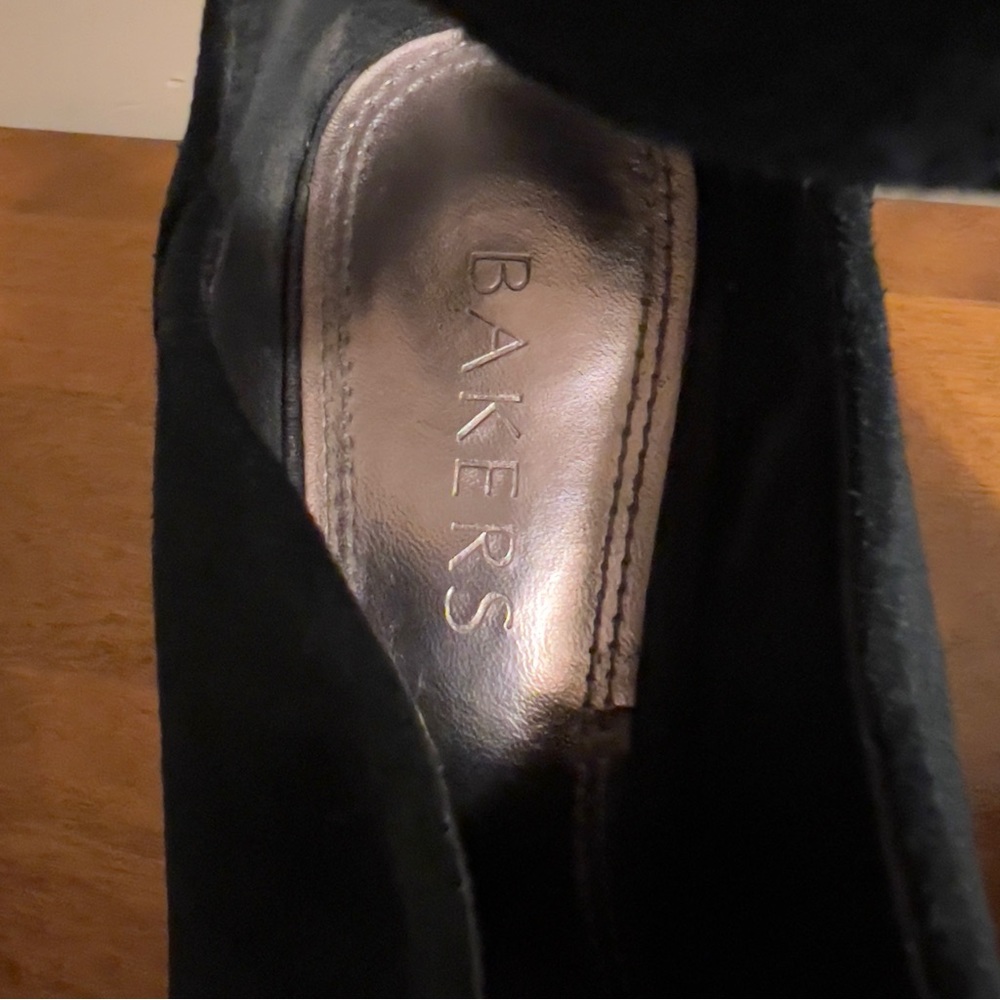 Bakers black wedges sandals - Picture 8 of 9